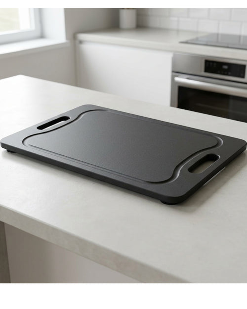 Kbvfa Dual-Slot Paper Composite Cutting Board 38 x 27 cm Charcoal - Lifestyle view