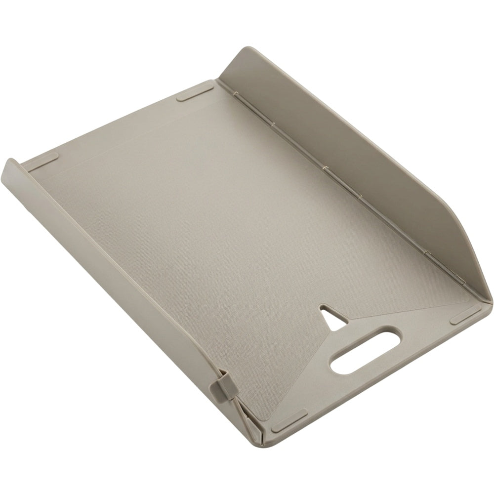 Kbvfa Fold-and-Pour Polypropylene Cutting Board 36 x 25 cm Sand - Product view
